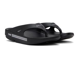 OOFOS X UNDERCOVER Black Edition Original Sport Flip Flops NEW